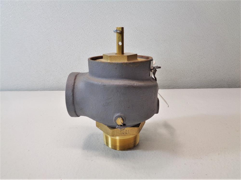 Kunkle 2" NPT Safety Relief Valve, 25 PSIG, #0337-H01AKM